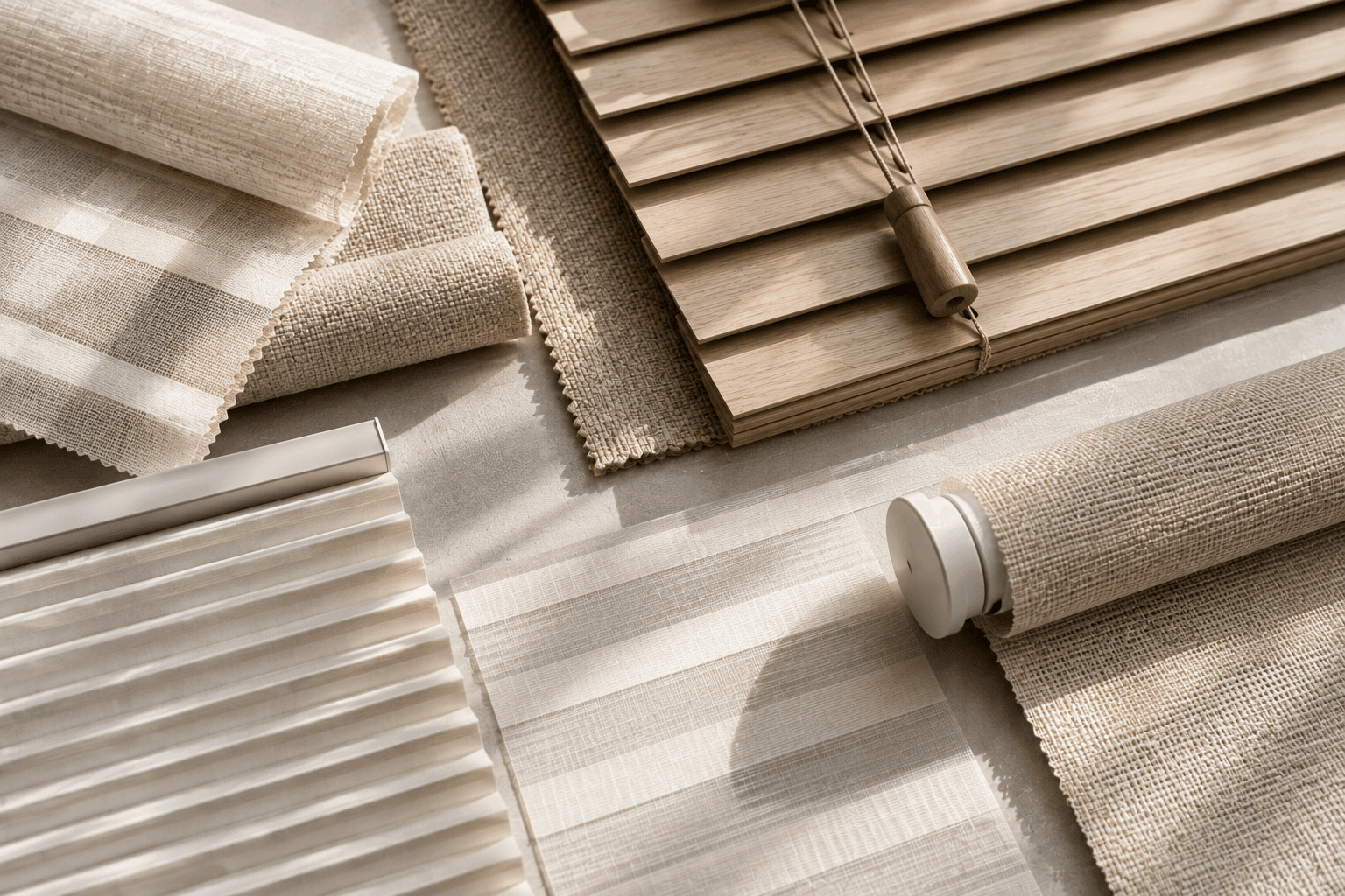 Blind and window-treatment material details